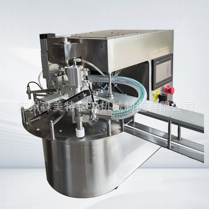 洗衣液吸嘴袋灌装旋盖一体机 吸嘴袋灌装机 洗衣液吸嘴袋灌装机