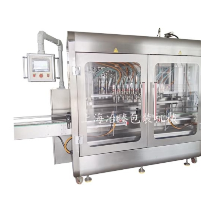 全自动液体灌装机牛奶饮料灌装线