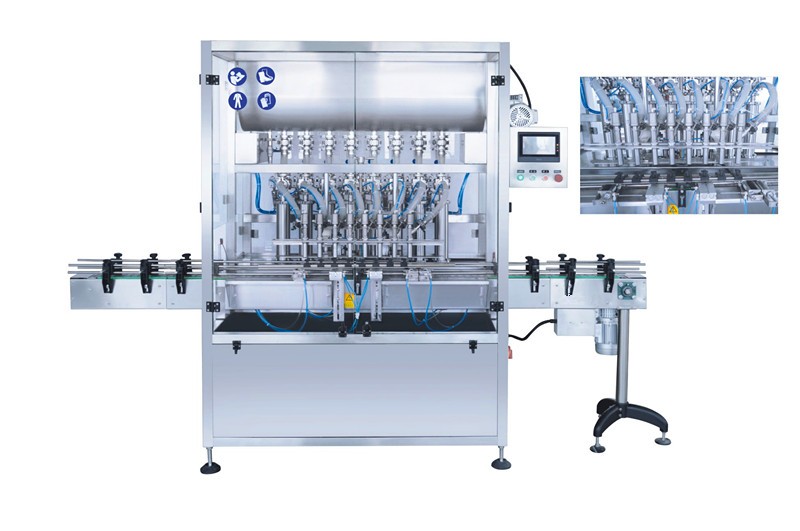 全自动八头膏体灌装机LY-ZG50J