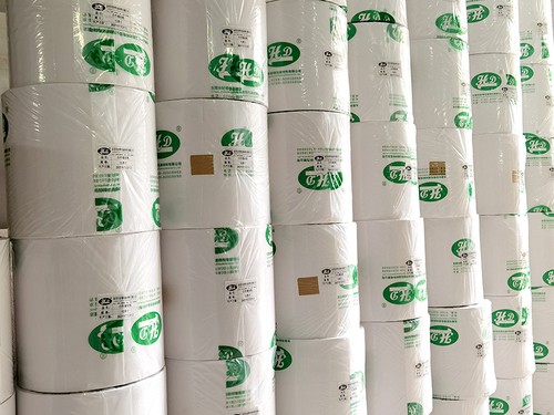 白色高弹性皱纹纸