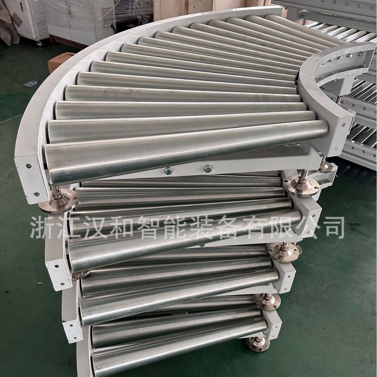 定制90度弯道滚筒机 无动力滚筒机 流水线 使用寿命长 售后保证